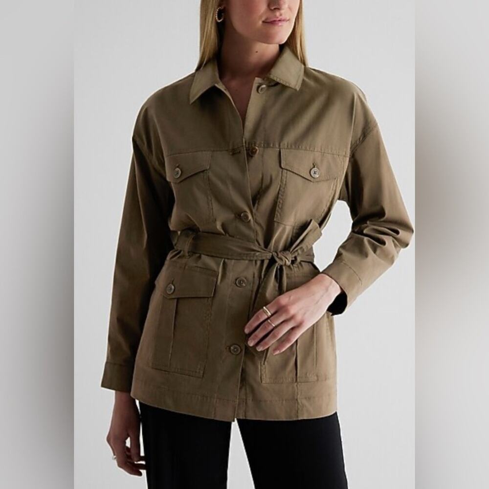 Express Cargo Belted Jacket Size Small